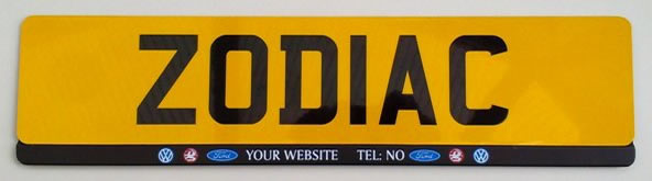 Number Plate Strip